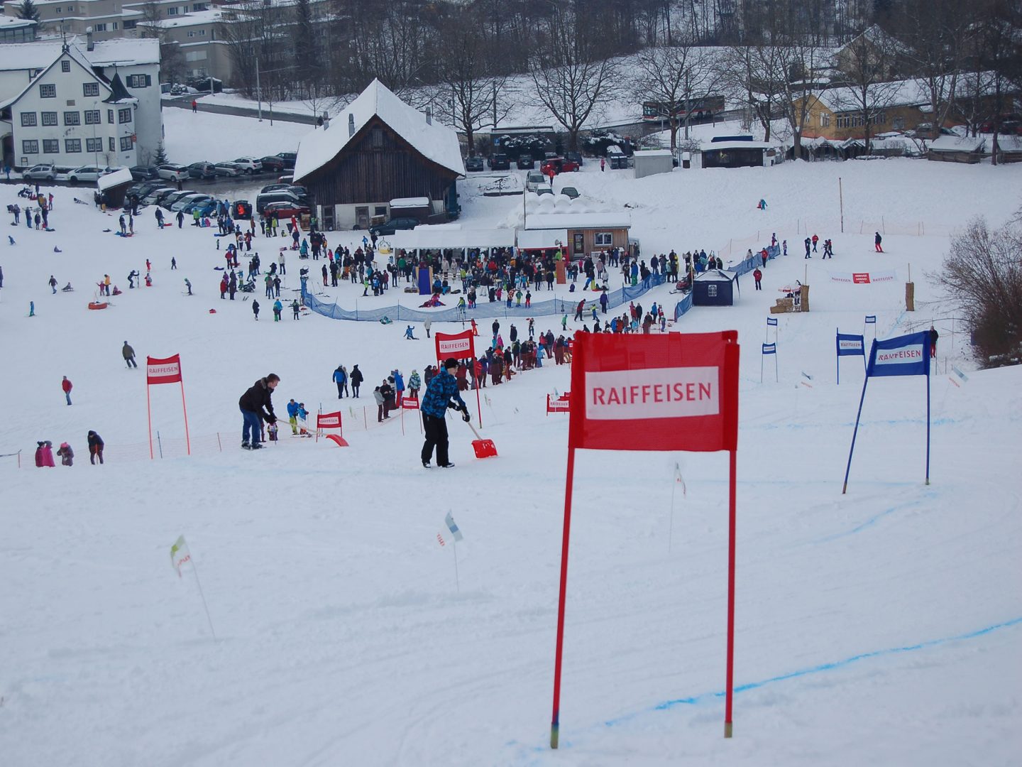 La traditionnelle course de ski des enfants est un succès depuis des années. 